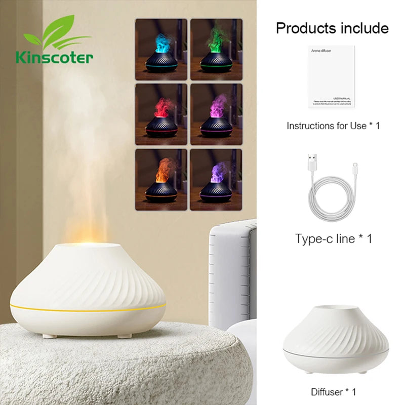 Flame Essential Oil Diffuser/Humidifier