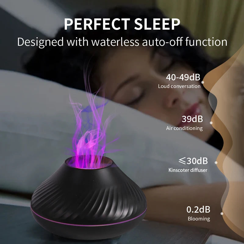 Flame Essential Oil Diffuser/Humidifier