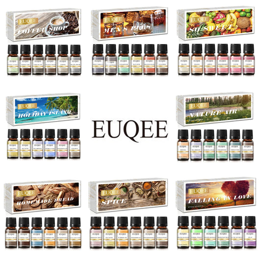 Fragrance Essential Oils Set 6pcs*10ml - EUQEE